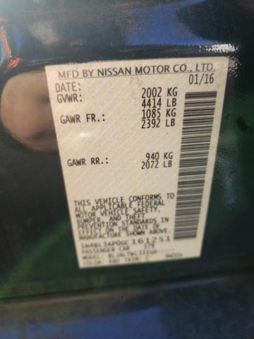 Photo 10 from auction – 2016 NISSAN ALTIMA 3.5 with VIN 1N4BL3AP0GC161251