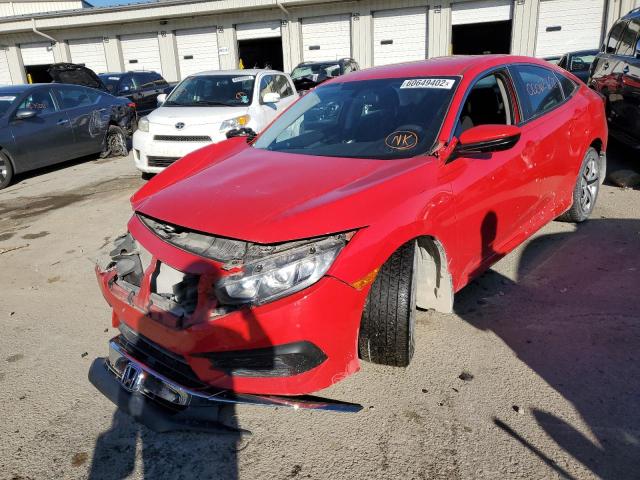 Photo 2 from auction – 2017 HONDA CIVIC LX with VIN 2HGFC2F5XHH549195