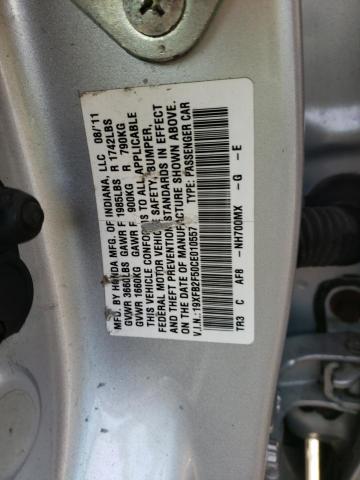 Photo 10 from auction – 2012 HONDA CIVIC LX with VIN 19XFB2F50CE010557