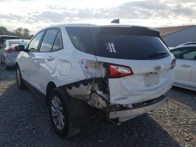 Photo 3 from auction – 2021 CHEVROLET EQUINOX LS with VIN 3GNAXHEV8MS167182