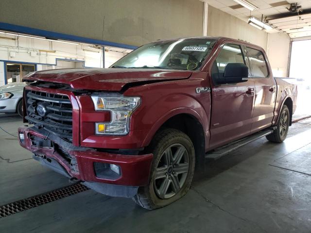 Photo 2 from auction – 2016 FORD F150 SUPER with VIN 1FTEW1EP3GKE75687