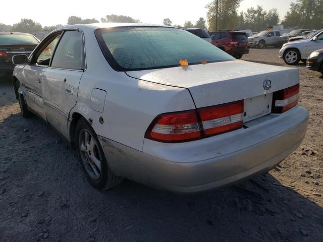 Photo 3 from auction – 2001 LEXUS ES 300 with VIN JT8BF28G510290076