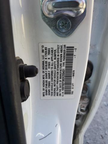 Photo 10 from auction – 2013 HONDA CIVIC LX with VIN 19XFB2F56DE255431