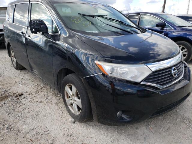 NISSAN QUEST S 2014 with VIN JN8AE2KP1E9100854 - Photo from auction