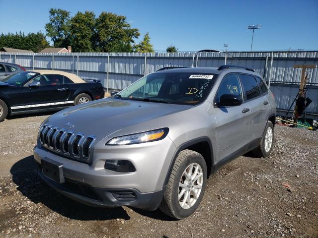 Photo 2 from auction – 2016 JEEP CHEROKEE S with VIN 1C4PJLAB4GW302962