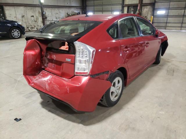 Photo 4 from auction – 2010 TOYOTA PRIUS with VIN JTDKN3DU5A0031657