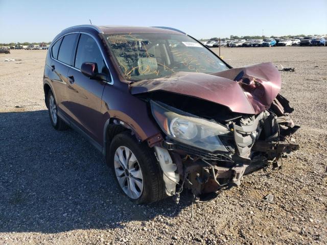 HONDA CR-V EXL 2012 with VIN 5J6RM3H72CL011819 - Photo from auction