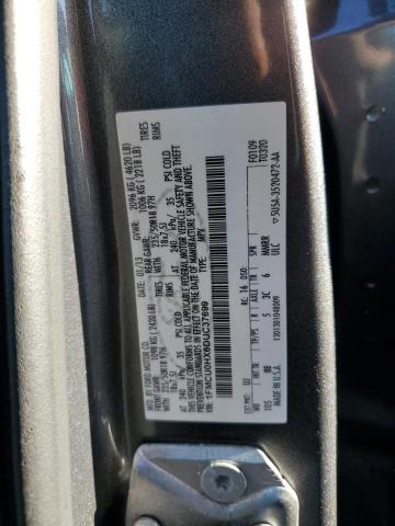 Photo 10 from auction – 2013 FORD ESCAPE SEL with VIN 1FMCU0HX6DUC37699