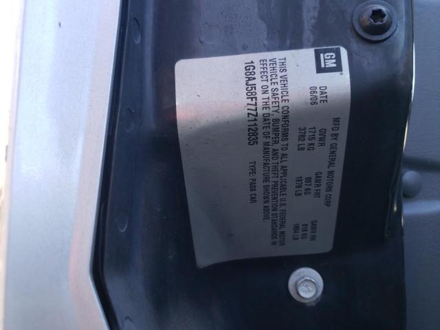 Photo 10 from auction – 2007 SATURN ION LEVEL with VIN 1G8AJ58F77Z112835