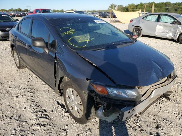 HONDA CIVIC LX 2012 with VIN 19XFB2F5XCE324054 - Photo from auction