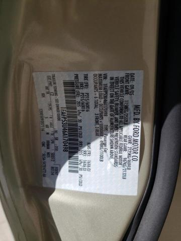 Photo 10 from auction – 2006 FORD TAURUS 4D with VIN 1FAFP53U46A170498