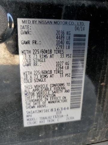 Photo 10 from auction – 2014 NISSAN ROGUE S with VIN 5N1AT2MT5EC816344