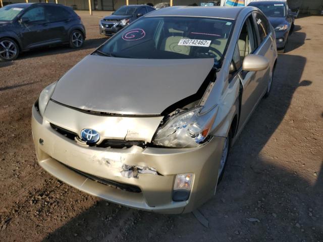 Photo 9 from auction – 2010 TOYOTA PRIUS with VIN JTDKN3DUXA1149326
