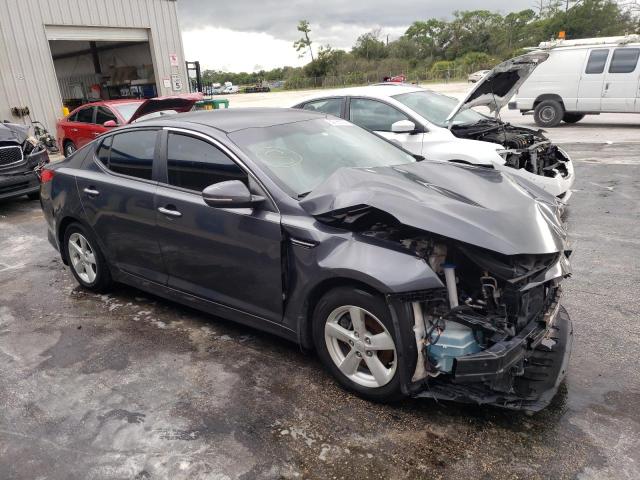 KIA OPTIMA LX 2015 with VIN KNAGM4A7XF5640067 - Photo from auction