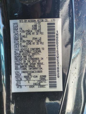 Photo 10 from auction – 1998 NISSAN FRONTIER with VIN 1N6DD21S3WC318829