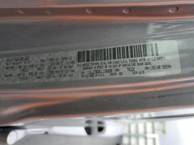 Photo 10 from auction – 2020 JEEP GLADIATOR with VIN 1C6JJTBG8LL156830
