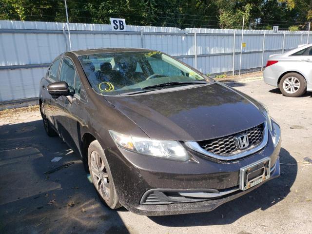 HONDA CIVIC EX 2014 with VIN 2HGFB2F86EH557786 - Photo from auction
