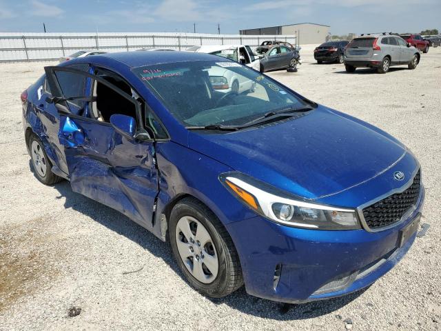 KIA FORTE LX 2017 with VIN 3KPFK4A72HE116620 - Photo from auction