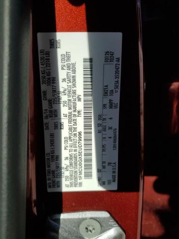 Photo 10 from auction – 2014 FORD ESCAPE SE with VIN 1FMCU0GX5EUD79996