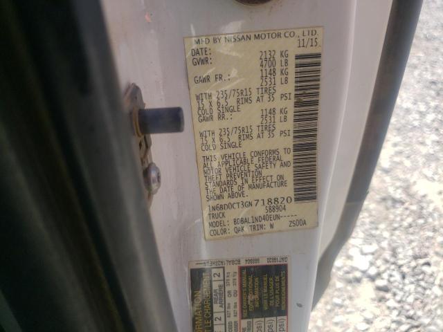 Photo 10 from auction – 2016 NISSAN FRONTIER S with VIN 1N6BD0CT3GN718820