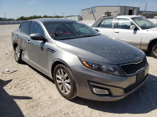 KIA OPTIMA LX 2015 with VIN 5XXGM4A71FG458935 - Photo from auction