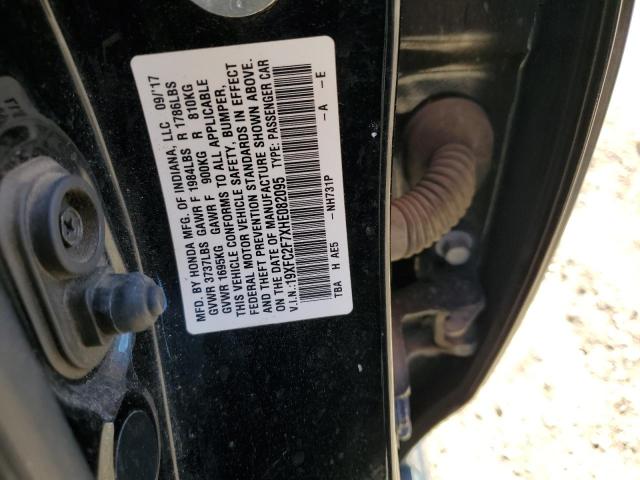 Photo 10 from auction – 2017 HONDA CIVIC EX with VIN 19XFC2F7XHE082095