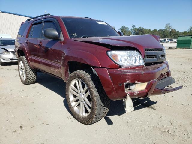 TOYOTA 4RUNNER SR 2005 with VIN JTEBT14R358021573 - Photo from auction