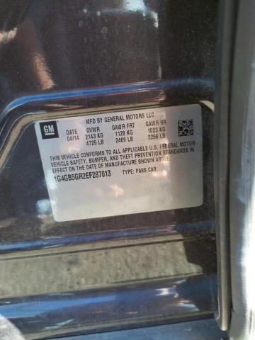 Photo 10 from auction – 2014 BUICK LACROSSE with VIN 1G4GB5GR2EF287013