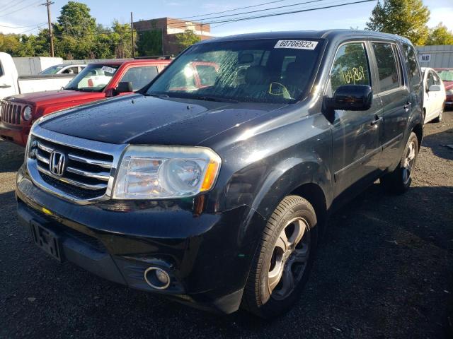 Photo 2 from auction – 2012 HONDA PILOT EXL with VIN 5FNYF4H60CB001527