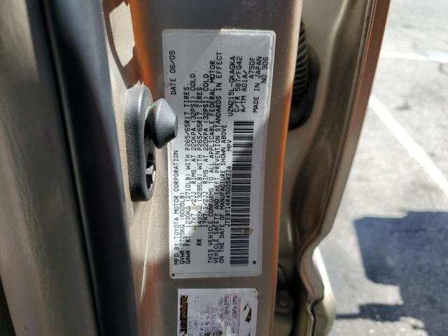 Photo 10 from auction – 2005 TOYOTA 4RUNNER SR with VIN JTEBT14R450054774