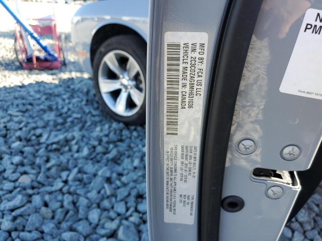 Photo 10 from auction – 2021 DODGE CHALLENGER with VIN 2C3CDZAG8MH631036