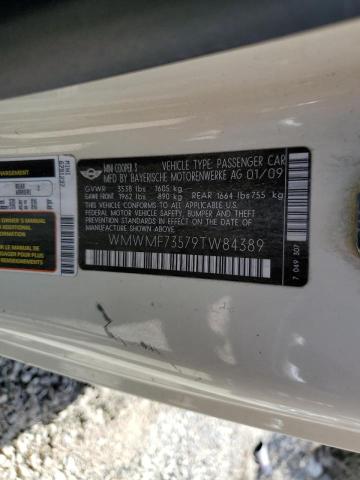 Photo 10 from auction – 2009 MINI COOPER S with VIN WMWMF73579TW84389