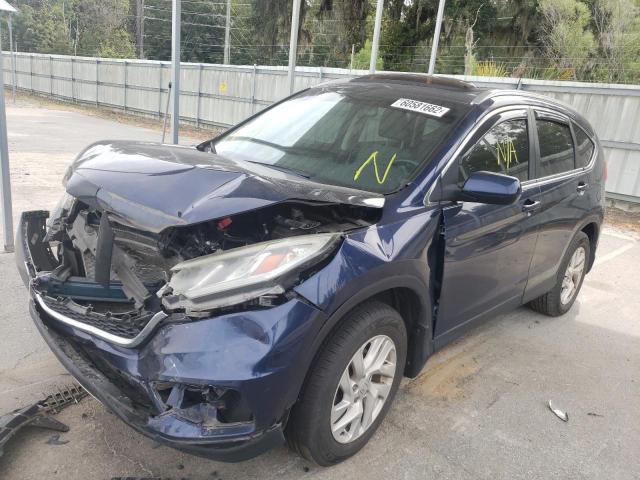 Photo 2 from auction – 2016 HONDA CR-V EXL with VIN 2HKRM3H77GH523544