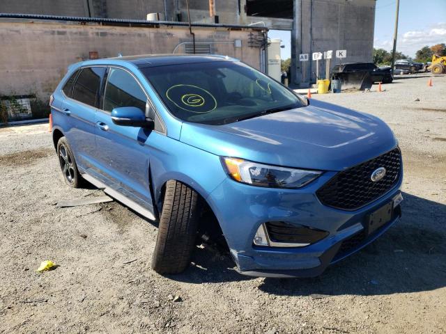 FORD EDGE ST 2019 with VIN 2FMPK4AP9KBC58235 - Photo from auction