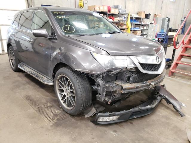 ACURA MDX TECHNO 2010 with VIN 2HNYD2H68AH516710 - Photo from auction