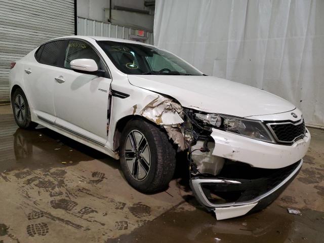 KIA OPTIMA HYB 2013 with VIN KNAGM4AD8D5053286 - Photo from auction
