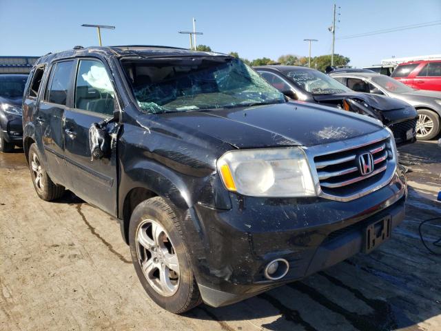 HONDA PILOT EXL 2014 with VIN 5FNYF3H51EB015375 - Photo from auction