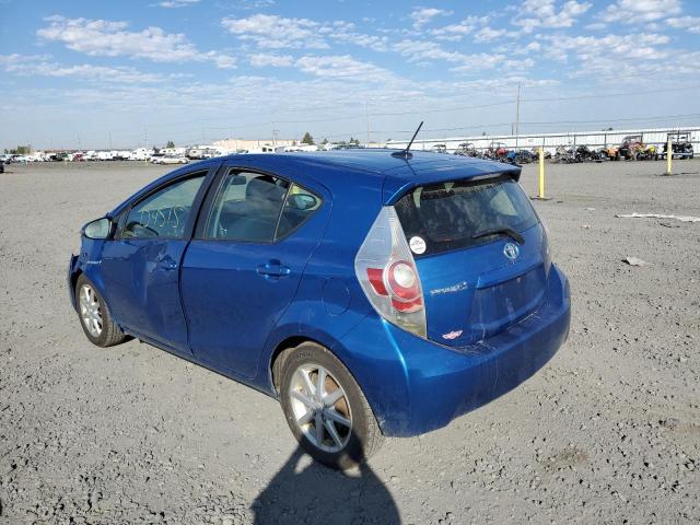 Photo 3 from auction – 2013 TOYOTA PRIUS C with VIN JTDKDTB38D1531243
