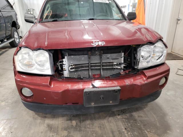 Photo 10 from auction – 2007 JEEP GRAND CHER with VIN 1J8GR48K47C605206