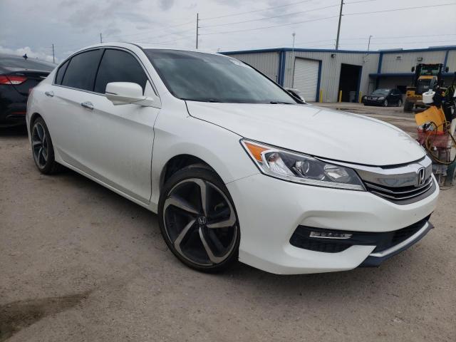 HONDA ACCORD EXL 2017 with VIN 1HGCR3F06HA005397 - Photo from auction