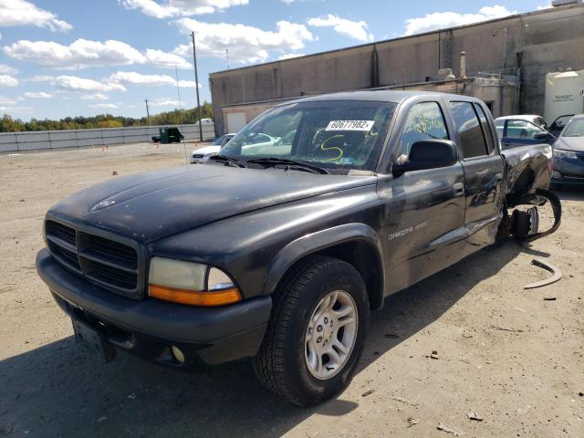 Photo 2 from auction – 2002 DODGE DAKOTA QUA with VIN 1B7HL38N02S603582