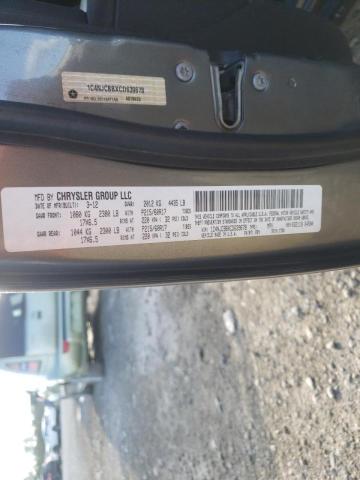 Photo 10 from auction – 2012 JEEP COMPASS SP with VIN 1C4NJCBBXCD639678