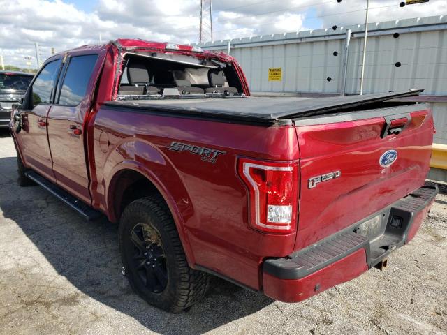 Photo 3 from auction – 2017 FORD F150 SUPER with VIN 1FTEW1EG7HFB31614