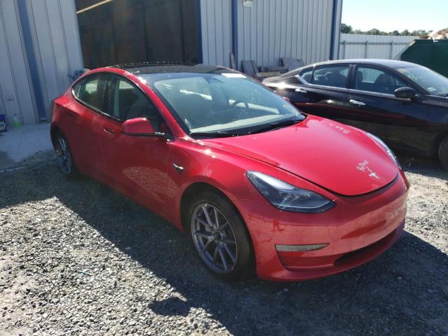 TESLA MODEL 3 2022 with VIN 5YJ3E1EA9NF185731 - Photo from auction