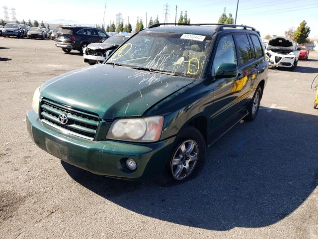 Photo 2 from auction – 2003 TOYOTA HIGHLANDER with VIN JTEGF21A230082779