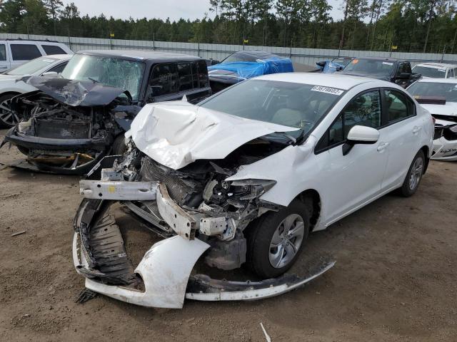 Photo 2 from auction – 2014 HONDA CIVIC LX with VIN 19XFB2F59EE035797