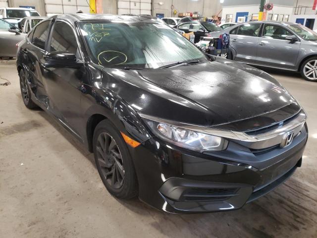 HONDA CIVIC EX 2018 with VIN 19XFC2F77JE031241 - Photo from auction