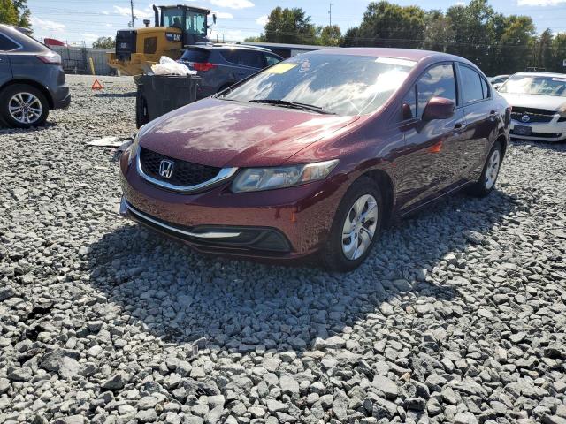 Photo 2 from auction – 2013 HONDA CIVIC LX with VIN 19XFB2F55DE061568