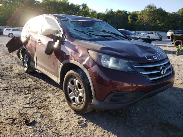 HONDA CR-V LX 2013 with VIN 5J6RM4H33DL071399 - Photo from auction