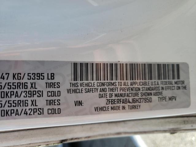 Photo 10 from auction – 2018 RAM PROMASTER with VIN ZFBERFAB4J6H37950